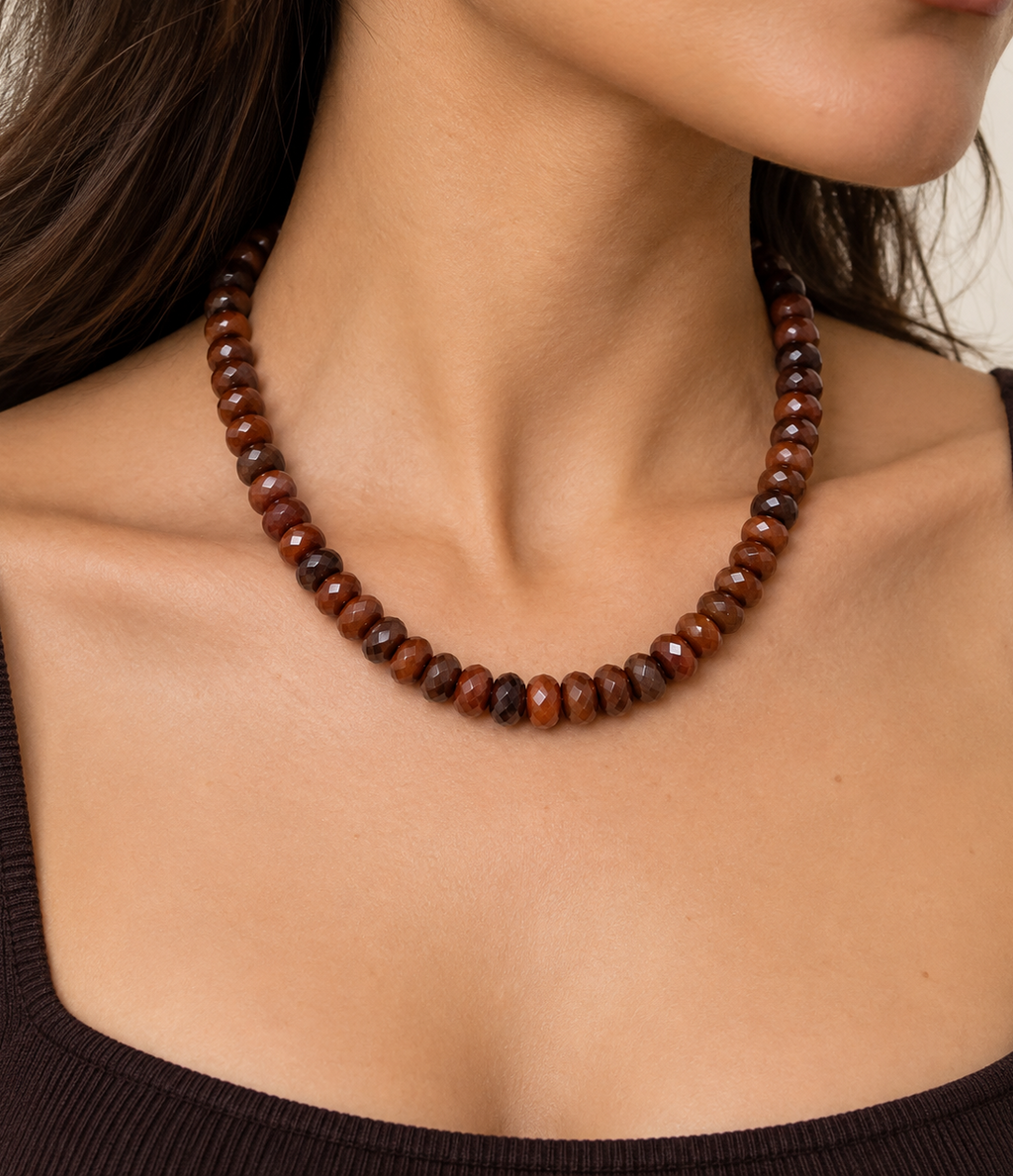 Mocha — Natural Brown Jade